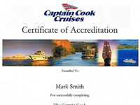 Captain Cook Accreditation
