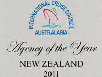 International Cruise Council Australasia Agency of the Year
