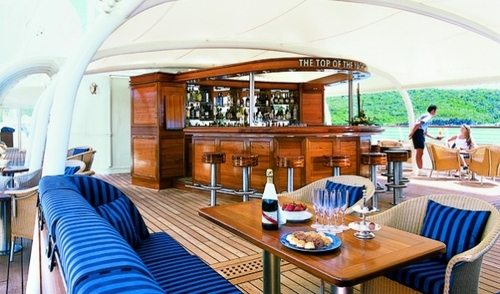 Top Of TheYacht Bar Deck